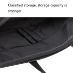 Deli 63751 Front And Rear Double Pockets Multi-Layer Briefcases Handheld Meeting Bag - Image 2