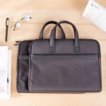 Deli 63751 Front And Rear Double Pockets Multi-Layer Briefcases Handheld Meeting Bag - Image 6