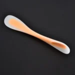 Multifunctional Double-Headed Dual-Purpose Silicone Spatula Translucent Spoon Baking Tool, Random Color Delivery