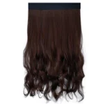 8261E Fashion Hat Wig Female Detachable Pear Flower Roll Long Hair Wig