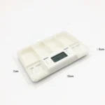 TF200 4-Cell Smart Timed Reminder Portable Plastic Pill Box Pill Storage Box - Image 4