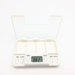 TF200 4-Cell Smart Timed Reminder Portable Plastic Pill Box Pill Storage Box - Image 5