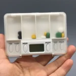 TF200 4-Cell Smart Timed Reminder Portable Plastic Pill Box Pill Storage Box - Image 6