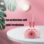 YW2192 2 PCS Pencil Sharpener Mobile Phone Holder Storage Box Bedside Lamp Desk Lamp Night Light, Random Color Delivery - Image 11