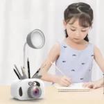 YW2192 2 PCS Pencil Sharpener Mobile Phone Holder Storage Box Bedside Lamp Desk Lamp Night Light, Random Color Delivery - Image 12