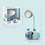 YW2192 2 PCS Pencil Sharpener Mobile Phone Holder Storage Box Bedside Lamp Desk Lamp Night Light, Random Color Delivery - Image 4