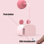 YW2192 2 PCS Pencil Sharpener Mobile Phone Holder Storage Box Bedside Lamp Desk Lamp Night Light, Random Color Delivery - Image 5