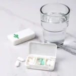 8 PCS Small Portable Moisture-proof Sealed Medicine Box 3 Compartments A Day Medicine Divided - Image 7