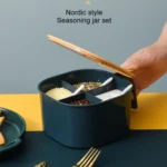 Kitchen Transparent Visible Seasoning Jar Household Seasoning Bottle Set - Image 6