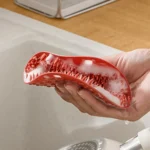 2 PCS Multifunctional Silicone Cleaning Brush Non-Oily Kitchen Cleaning Scouring Pad - Image 6