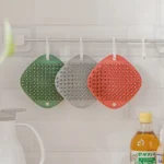 2 PCS Multifunctional Silicone Cleaning Brush Non-Oily Kitchen Cleaning Scouring Pad - Image 4