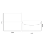 12 PCS Black Bronzing Greeting Card Holiday High-End Golden Blessing Greeting Card With Envelope - Image 5