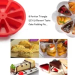 Silicone Orange Shape 8-Point Mold Kitchen Cake Pizza Baking Model - Image 4