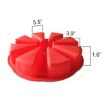 Silicone Orange Shape 8-Point Mold Kitchen Cake Pizza Baking Model - Image 5