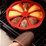 Silicone Orange Shape 8-Point Mold Kitchen Cake Pizza Baking Model - Image 7