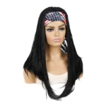 Colored Small Dirty Braid Wig Headgear Hair Band Style Small Braid Wig Headgear - Image 6