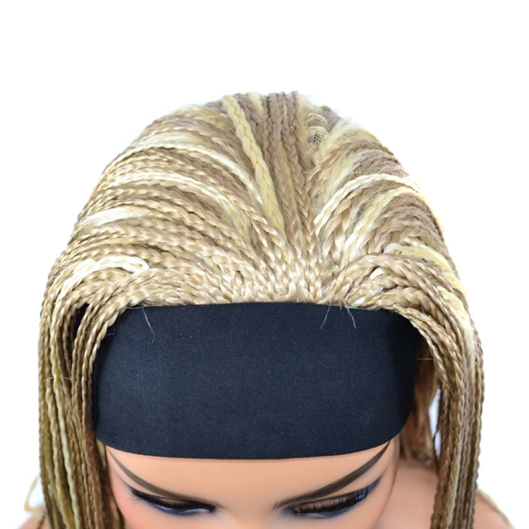 TBD0559512501_B1.webp Colored Small Dirty Braid Wig Headgear Hair Band Style Small Braid Wig Headgear - Image 2