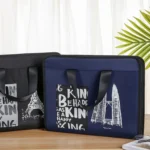 Student Insert Data Storage File Bag Waterproof 13 Grid Portable Organ Bag - Image 3