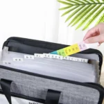 Student Insert Data Storage File Bag Waterproof 13 Grid Portable Organ Bag - Image 4