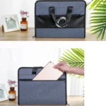 Student Insert Data Storage File Bag Waterproof 13 Grid Portable Organ Bag - Image 6