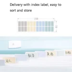 Deli 72410 A4 Layered File Information Bag Office Student File Storage Bag - Image 4