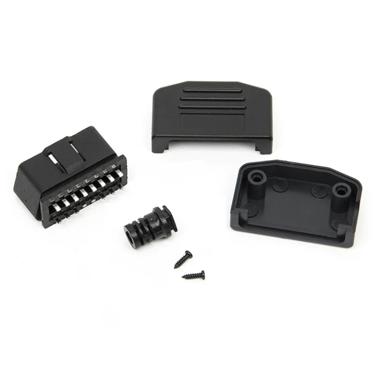 TBD05597274_6.webp 5 PCS 16PIN Car Male Connector OBD2 Connector Plug + Shell + Line Card + Screw OBD Plug J1962M - Image 7