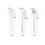 3 in 1 Kitchen Pancake DIY Baking Tools Set Color Grain Barbecue Brush + Butter Spatula + Spatula Set - Image 4