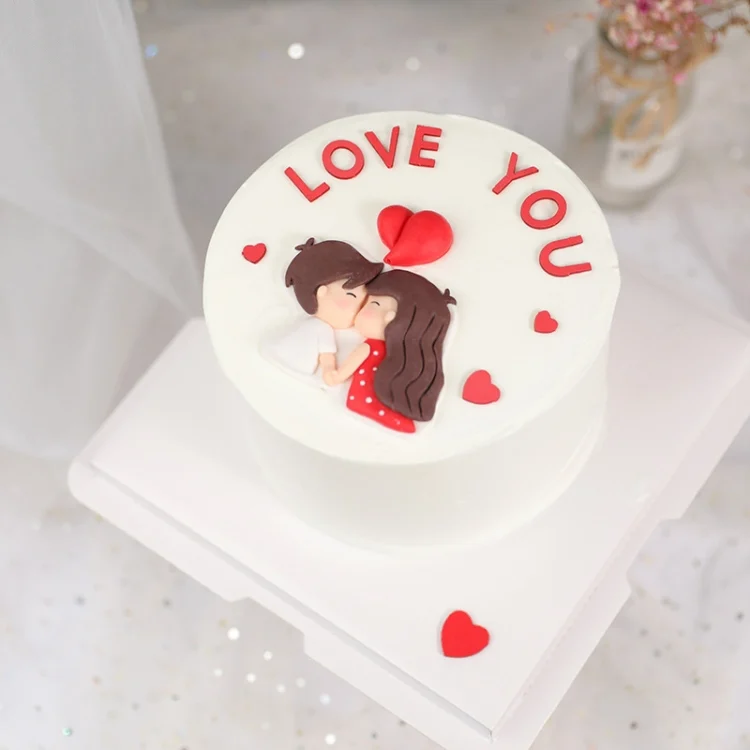 TBD0559731401_2.webp 20 PCS Valentine'S Day Soft Clay EVA Love Cake Decoration - Image 3