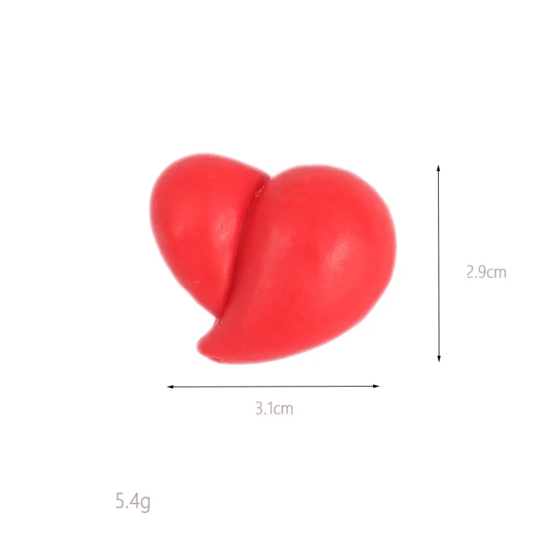 TBD0559731401_3.webp 20 PCS Valentine'S Day Soft Clay EVA Love Cake Decoration - Image 4