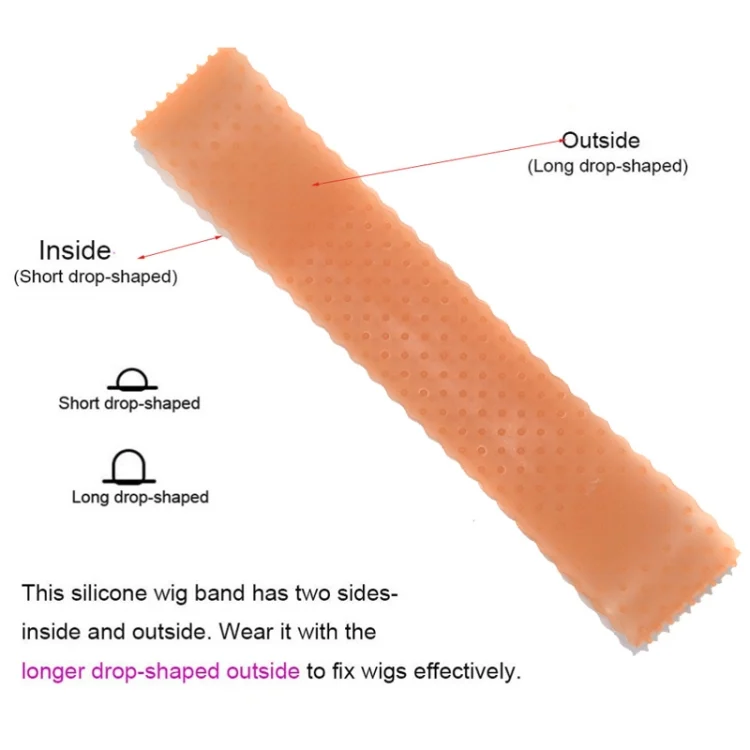 TBD0559732401_B2.webp Wig Silicone Hair Band Lace Headgear Silicone Wig Hair Band - Image 3