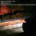 Car LED Electric Eye Reversing Light External Bulb Modified License Plate Auxiliary Light - Image 4