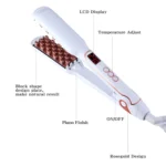 Multi-functional Long & Short Hair Styling Iron Ceramic Tourmaline Volumizing Hair Iron - Image 7