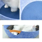 Four Seasons Universal Felt Nest For Pets Cat Bed Pet Supplies - Image 3