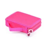 Square Two-Layer Sketch Colorful Lead 35-Hole Stationery Bag - Image 3