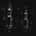 SULAITE Motorcycle Riding Protective Gear Four Seasons Anti-Fall Warm Windshield Rider Equipment, - Image 2