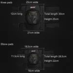 SULAITE Motorcycle Riding Equipment Protective Gear Off-Road Riding Anti-Fall Protector - Image 2