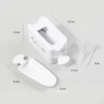 Nail Art Double-Layer Powder Jewelry Recycling Box Portable Infiltration Powder Container Manicure Tool - Image 9