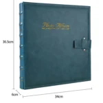 6 inch 500 Sheets Interstitial PP Album PU Leather Retro Bronzing Cover Photo Album - Image 8