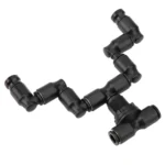 MS-PT03 Rainforest Tank Landscaping Climbing Pet Feeding Box Mini Spray Double-Head Atomization Cooling Nozzle - Image 2