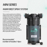 MIUS Simulated Rainfall Rainforest Ecological Mini Spray Atomization Humidification Pump, CN Plug - Image 6