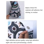 Self-Adhesive Heat-Resistant Oil-Proof Stickers Household Kitchen Stove Tile Wall Stickers - Image 3