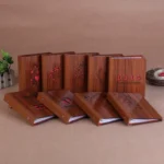 6-Inch 32 Sheets Wooden DIY Photo Album Creative Gift - Image 2