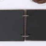 8 Inch 30 Sheets Retro Cartoon Photo Album Felt Album Creative Hollow Souvenir Album - Image 3