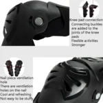 SULAITE Outdoor Sports Protective Gear Motocross Riding Motorsport Elbow Knee Pads - Image 2