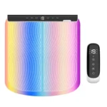 EMS Colorful Foot Massage Foot Pad Pulse Foot Massage Machine Smart Acupuncture Foot Massage Pad With Remote Control - Image 2