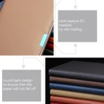 PU Business Notebook Mounted Sewing Thread Notebook - Image 6