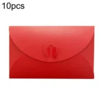 10pcs Love Buckle Pearl Paper Hot Stamping Envelope Invitation Letter