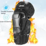 SULAITE Off-Road Motorcycle Windproof Warmth Drop-Proof Breathable Carbon Fiber Protective Gear - Image 4