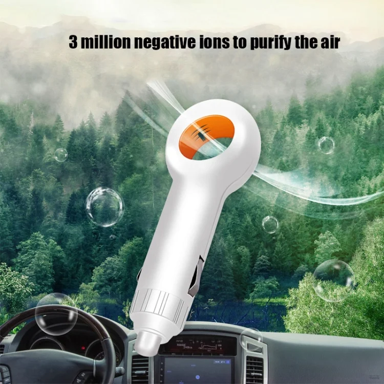 TBD0561086201_B5.webp EP501 USB Mini Car Removal Second-hand Smoke PM2.5 Negative Ion Air Purifier - Image 6