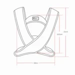 Kangaroo Baby Sling Four Seasons Universal Breathable Baby Waist Stool Baby X Shape Sling - Image 11